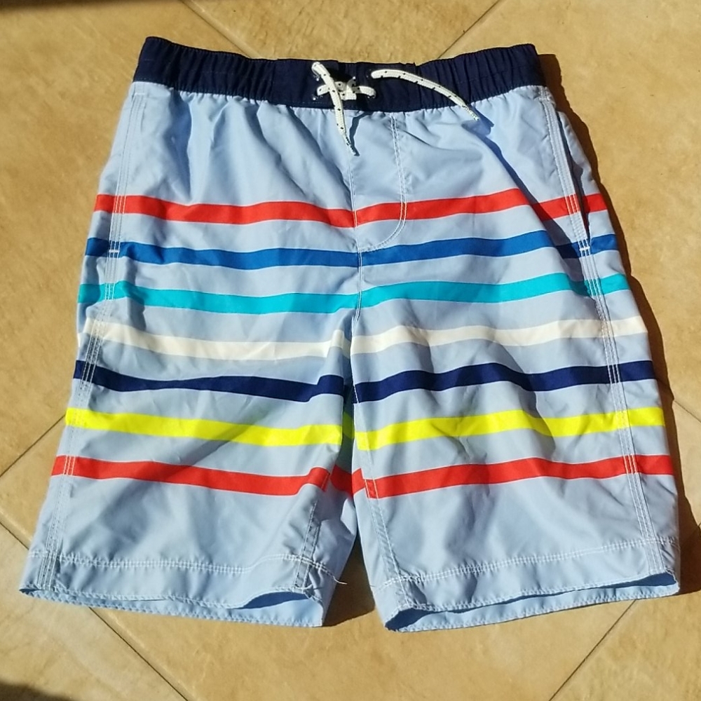 GAP light blue stripe trunks xxl 14